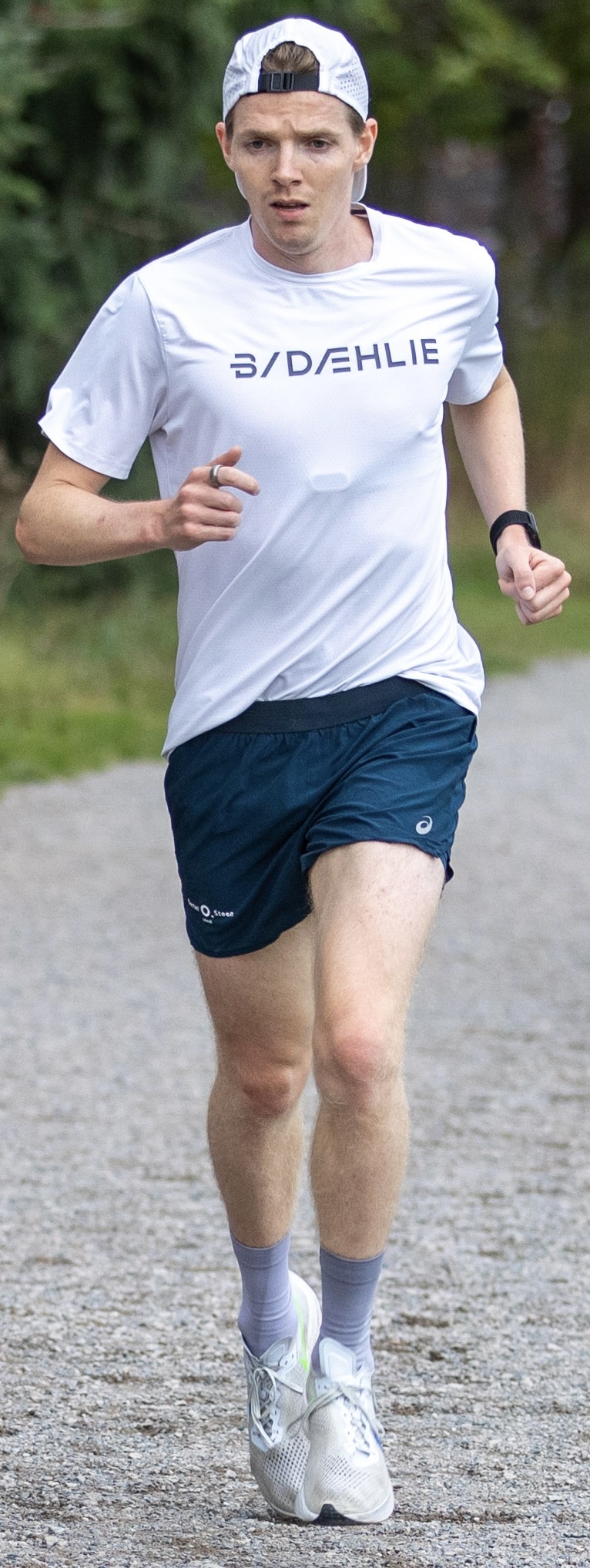 Bendik i terrenget eller med startnummer